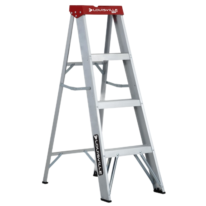 LOUISVILLE STEPLADDER ALUMINUM 4'