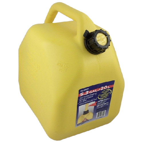 SCEPTER DIESEL GASOLINE TANK PLASTIC YELLOW 20L