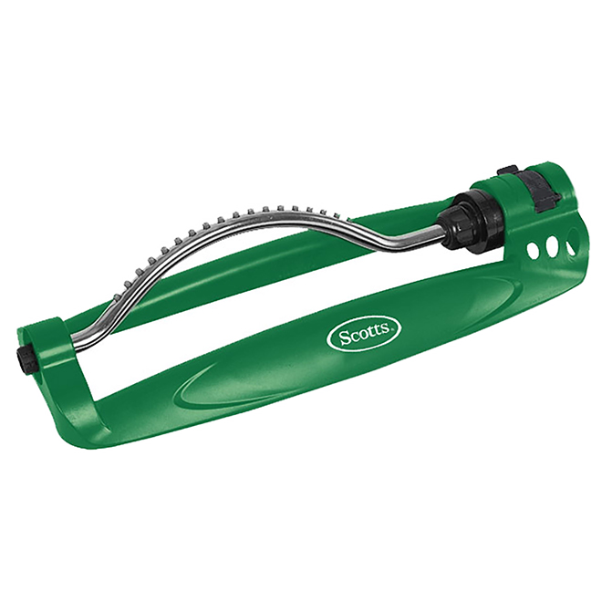 SCOTTS OSCILLATING SPRINKLER PLASTIC BLACK/GREEN