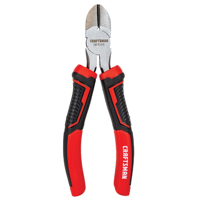 CRAFTSMAN CUTTING DIAGONAL PLIERS STEEL RED/BLACK 6"