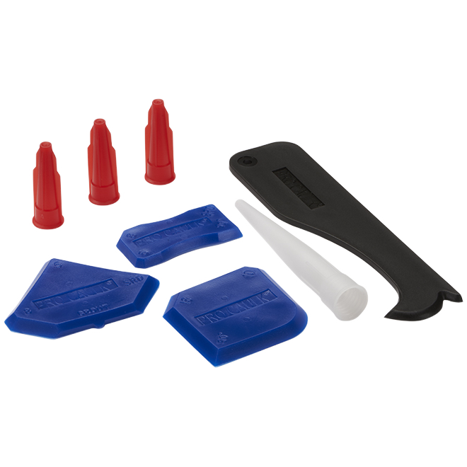 DAP CAULKING TOOL KIT BLUE 8/PK