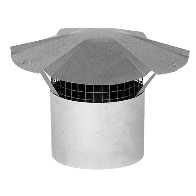 IMPERIAL CHIMNEY CAP GALVANISED 6"