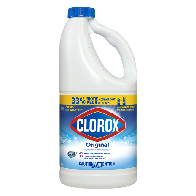 CLOROX CONCENTRATED BLEACH LIQUID 2.4L