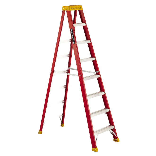 LOUISVIL FG STEP LADDER RD 8' T1