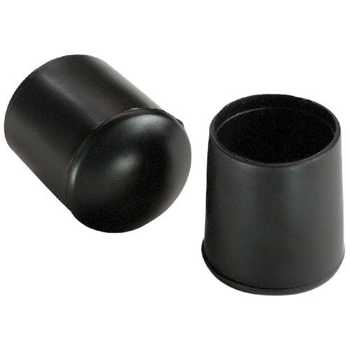 MADICO LEG TIP VINYL BLACK 3/4"