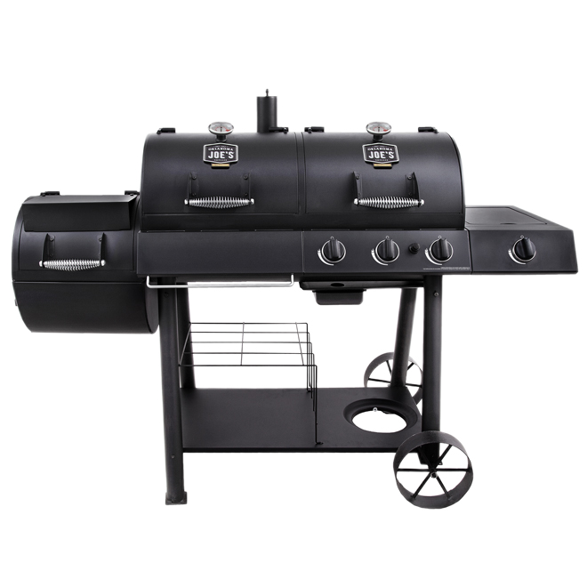OKLAHOMA JOE'S OKJ COMBO SMOKER STEEL BLACK 36000BU