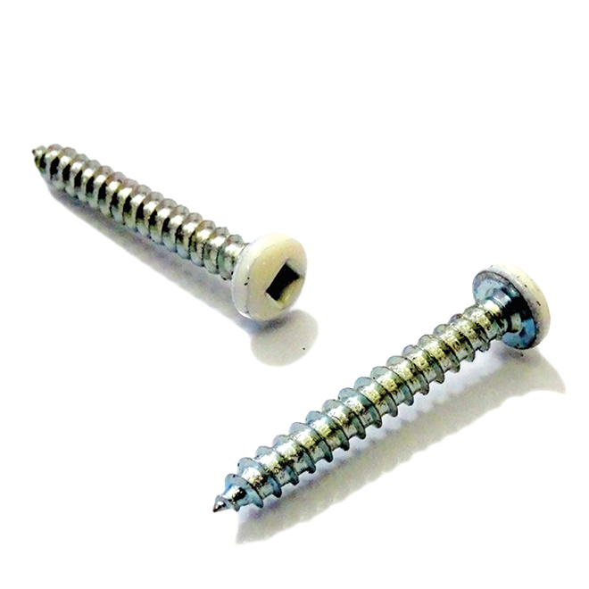 RELIABLE WH.PAN HEAD METAL & WOOD SCREW STEEL ZINC #6x1 1/2"xBX9