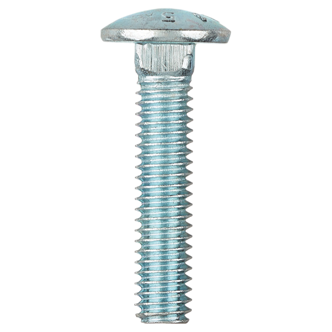 RELIABLE WITHOUT NUT CARRIAGE BOLT STEEL ZINC 5/16-18x1.5"x50BX