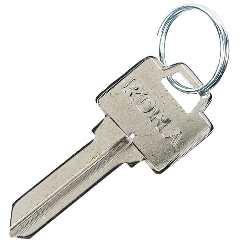 RONA WEISER-WR3 KEY BLANK BRASS NICKEL