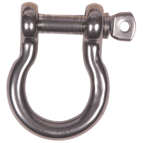 BEN-MOR SHACKLE STAINLESS S. POLISHED 3/8"