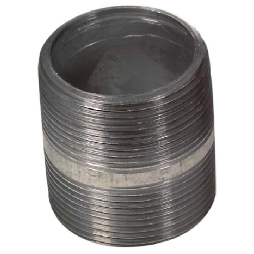 AQUA-DYNAMIC THREADED NIPPLE GALVANIZED STEEL GALVANIZED 1x2"