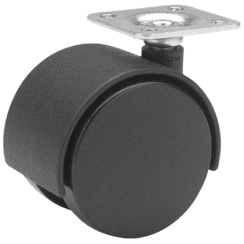 MADICO PLATE CASTER DUAL BLACK 1.5"