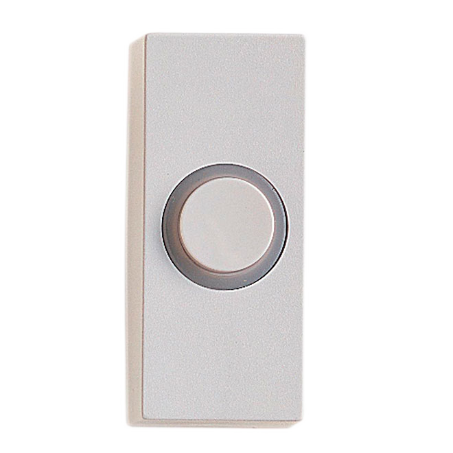 HONEYWELL PUSH DOOR CHIME WHITE