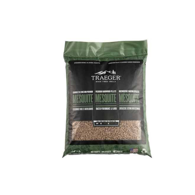 TRAEGER PELLET GRILL MESQUITE PELLETS 20LB