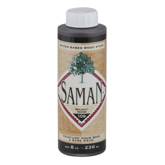 SAMAN SYL SAMAN STAIN WATER BASE WALNUT 236ML