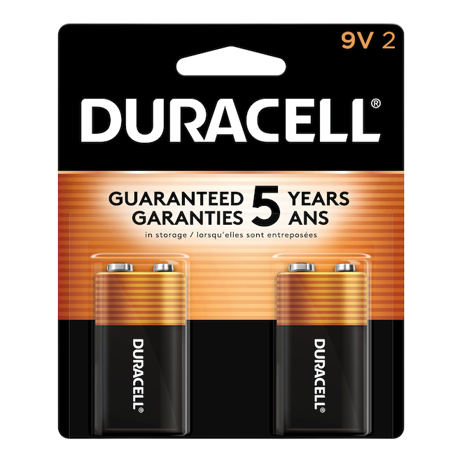 DURACELL 9V BATTERIES 9V DURACELL 9VxPK/PQT 2