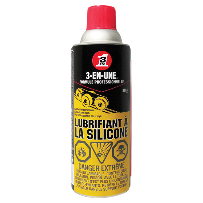 3-IN-ONE SPRAY LUBRICANT SILICONE 311GR