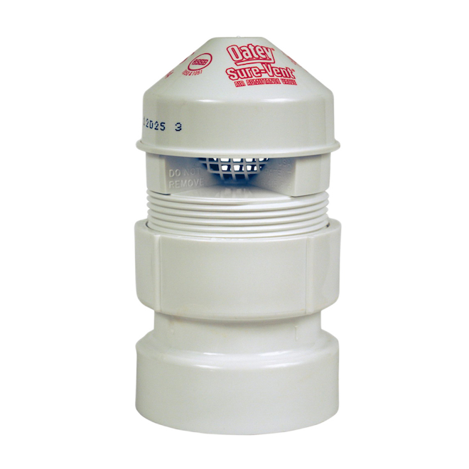 OATEY SURE-VENT ADM.AIR VALVE WHITE 1 1/2-2"