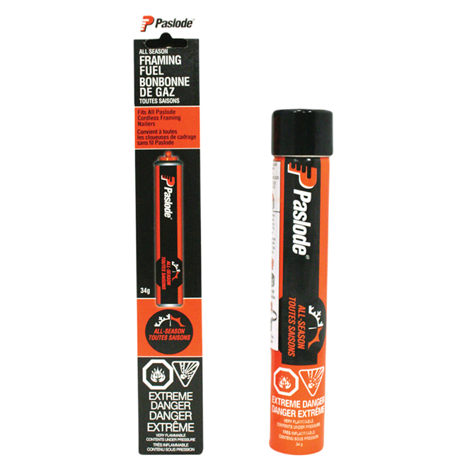 PASLODE FUEL CYLINDER FUEL ORANGE