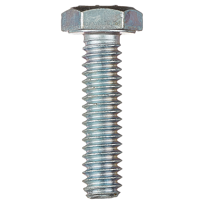 RELIABLE GRADE 2 HEXAGONAL BOLT STEEL ZINC 1/4-20x1"x50BX