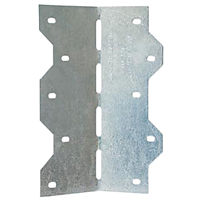 SIMPSON STRONG-TIE FOLD./ADJUST REINFORCING ANGLE STEEL GALVANIZED 7"xGA18