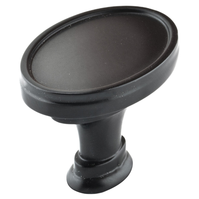 RICHELIEU MASCOUCHE CABINET KNOB METAL MATTE BLACK 39MM