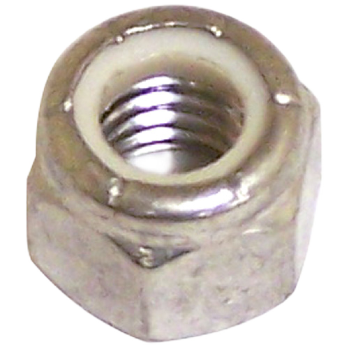 RELIABLE HEXAGONAL LOCK NUT STAINL/NYLON STAIN.STEEL #1/4-20xBX/25