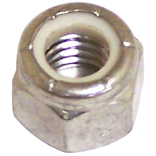 RELIABLE HEXAGONAL LOCK NUT STAINL/NYLON STAIN.STEEL #5/16-18xBX/25