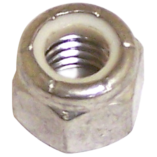 RELIABLE HEXAGONAL LOCK NUT STAINL/NYLON STAIN.STEEL #3/8-16xBX/25