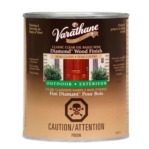 VARATHANE DIAMOND FINI OUTSIDE VARATHAN SEMI-GLOSS 946ML