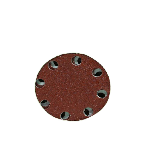 RUST-OLEUM 8 HOLES SANDING DISK ALUM.OXIDE RED 5"x60GTxPK15