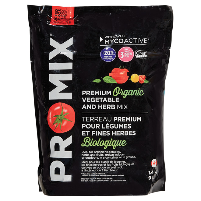 PRO MIX ORGANIC VEG SOIL 9L