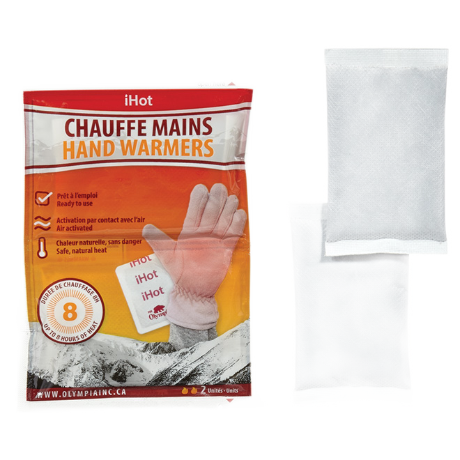 IHOT-OLYMPIA HANDS/GLOVES HAND WARMERS 8 HOURS 2/PK