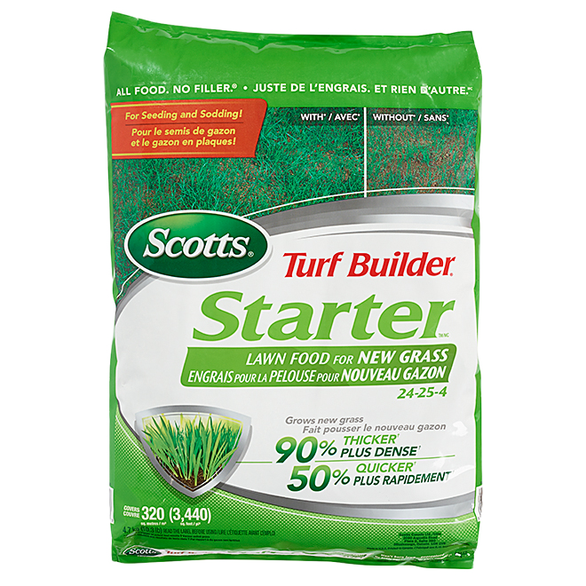 TURF STARTER FERT 24-25-4 4.7KG