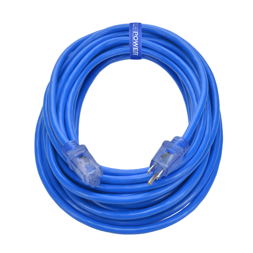 TERRA OD EXT CORD 12/3X100' BLUE