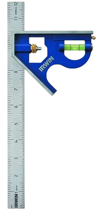 IRWIN MTL COMBINATION SQUARE 12"