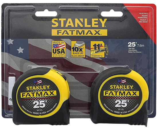 FATMAX TAPE MEASURE 25' 2PK