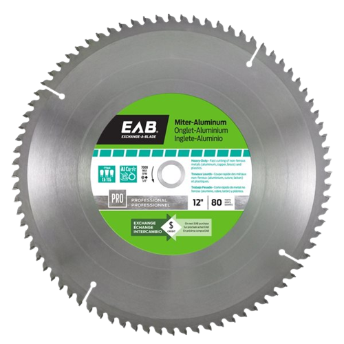 EAB MITRE PRO ALUM BLADE 12"X80T
