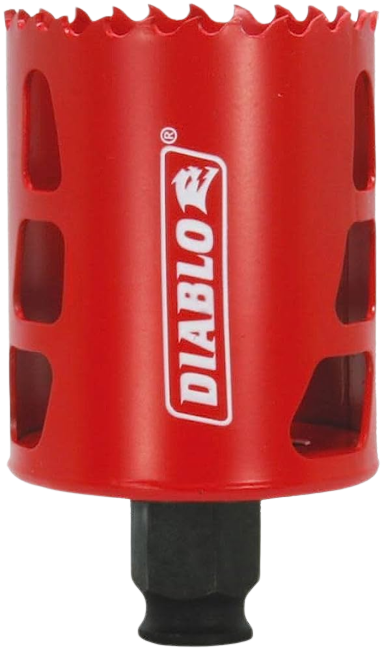 DIABLO BI-METAL HOLE SAW 2-1/8"