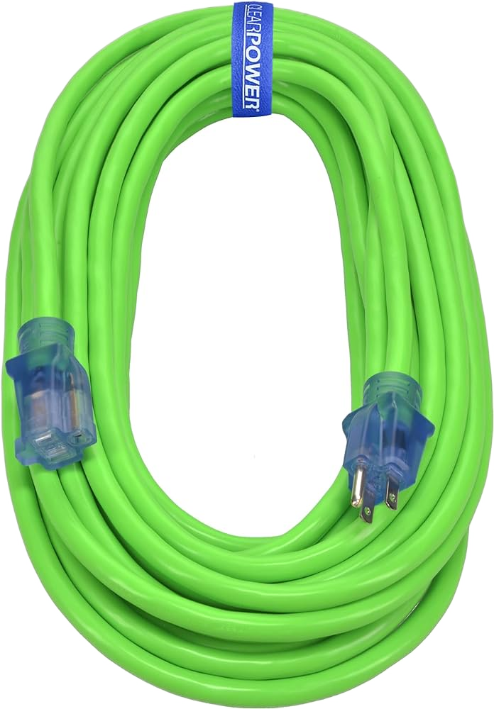 TERRA OD EXT CORD 12/3X50' GREEN