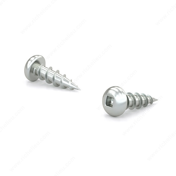 RELIABLE FLAT HEAD WOOD SCREW STEEL #4x1"xBX20