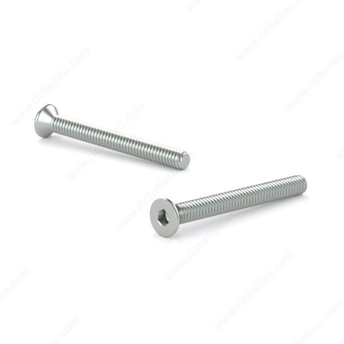 RELIABLE WITH NUT FH MACHINE SCREW STEEL #6-32x3/4"xBX12