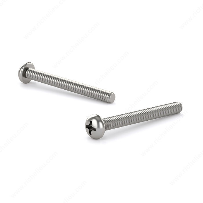 RELIABLE PAN HEAD MACHINE SCREW STAINL.STEEL #8-32x1 1/2"xBX/4