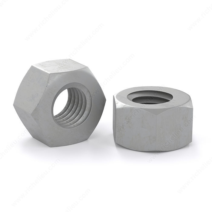 RELIABLE FINISHED HEXAGONAL NUT GALV.STEEL GALVANIZED #1/4-20xBX/50