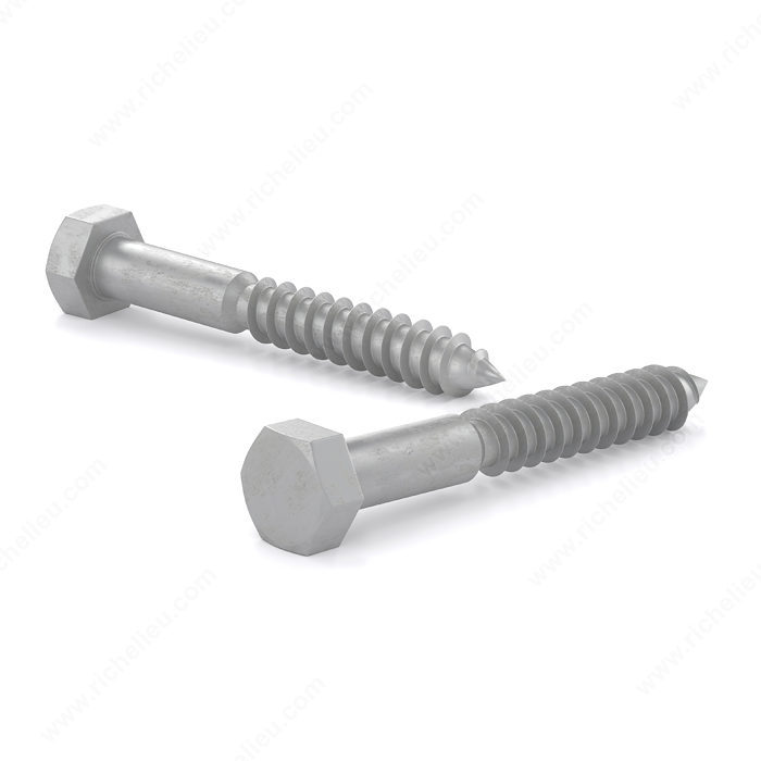 RELIABLE HEX.HEAD LAG SCREW GALV.STEEL GALVANIZED 1/4x1 1/2"xBX/50