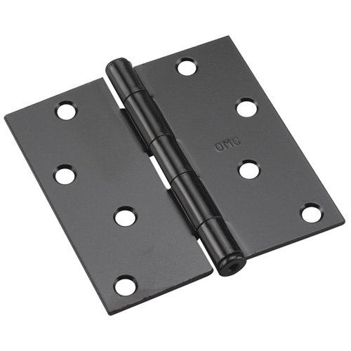 ONWARD LOOSE PIN DOOR HINGE STEEL BLACK 4"xPK2