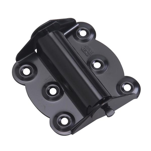 ONWARD SPRING HINGE STEEL BLACK 3"xPK2