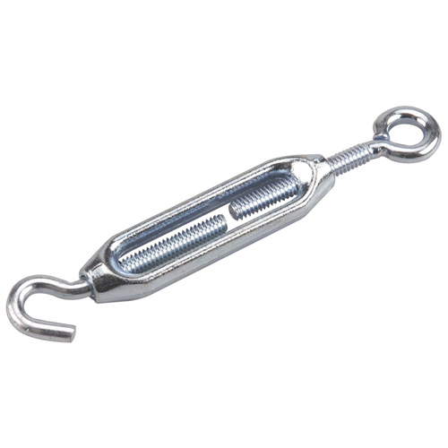 ONWARD HOOK/EYE TURNBUCKLE STEEL ZINC 1/4"x7 5/8"