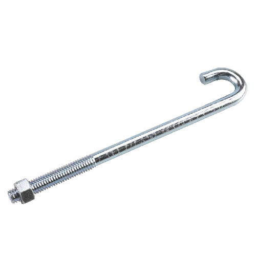 ONWARD J-BOLT STEEL ZINC 3/8"x7"