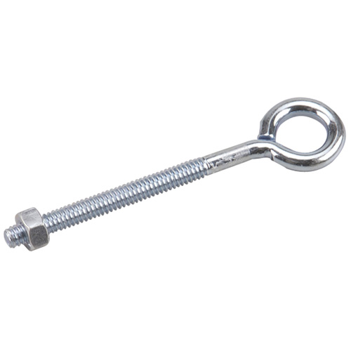 ONWARD WITH NUT EYE-BOLT STEEL ZINC 1/4"x4"